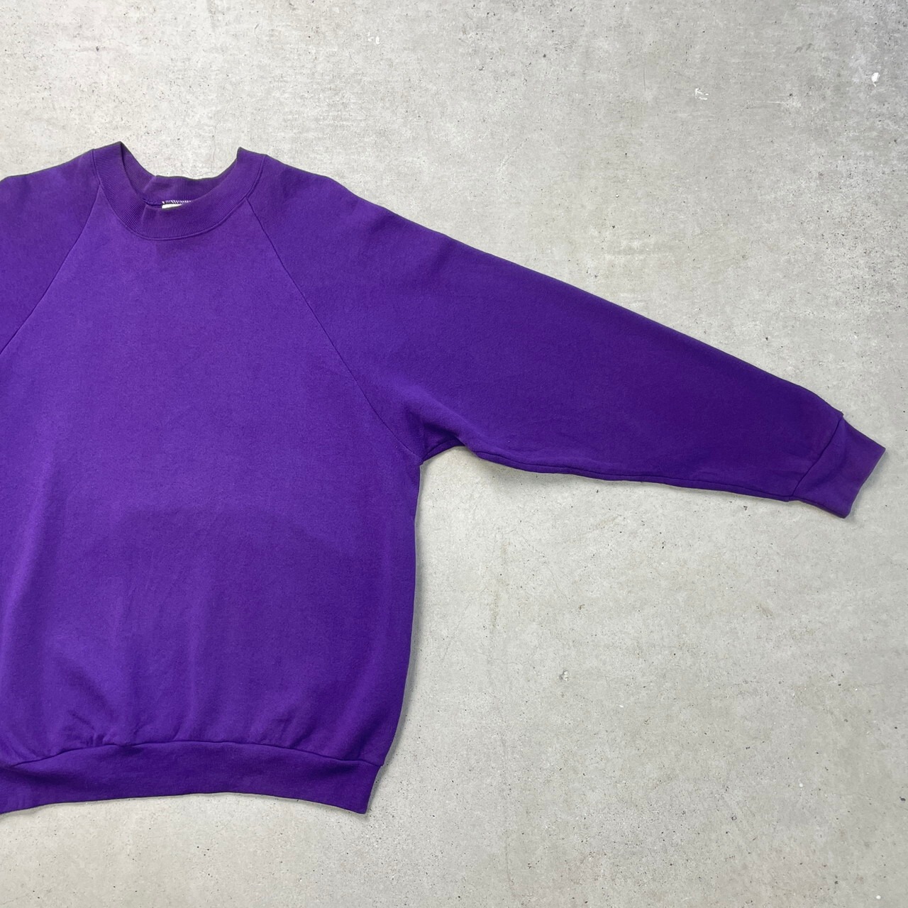 90~00年代 USA製 FRUIT OF THE LOOM ラグランスウェットシャツ  