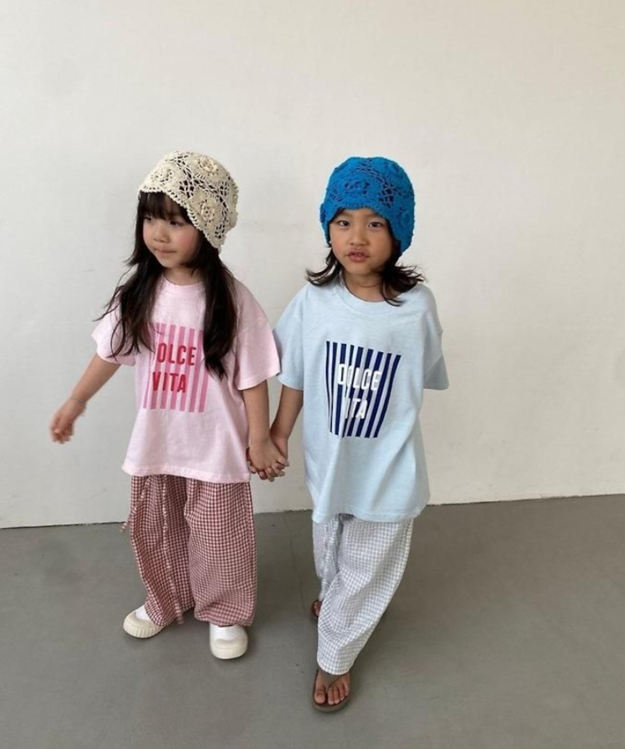 【取寄/韓国直送】Mikki 26/SM ドルチェビタTシャツ |家族コーデ |夏服|韓国子供服