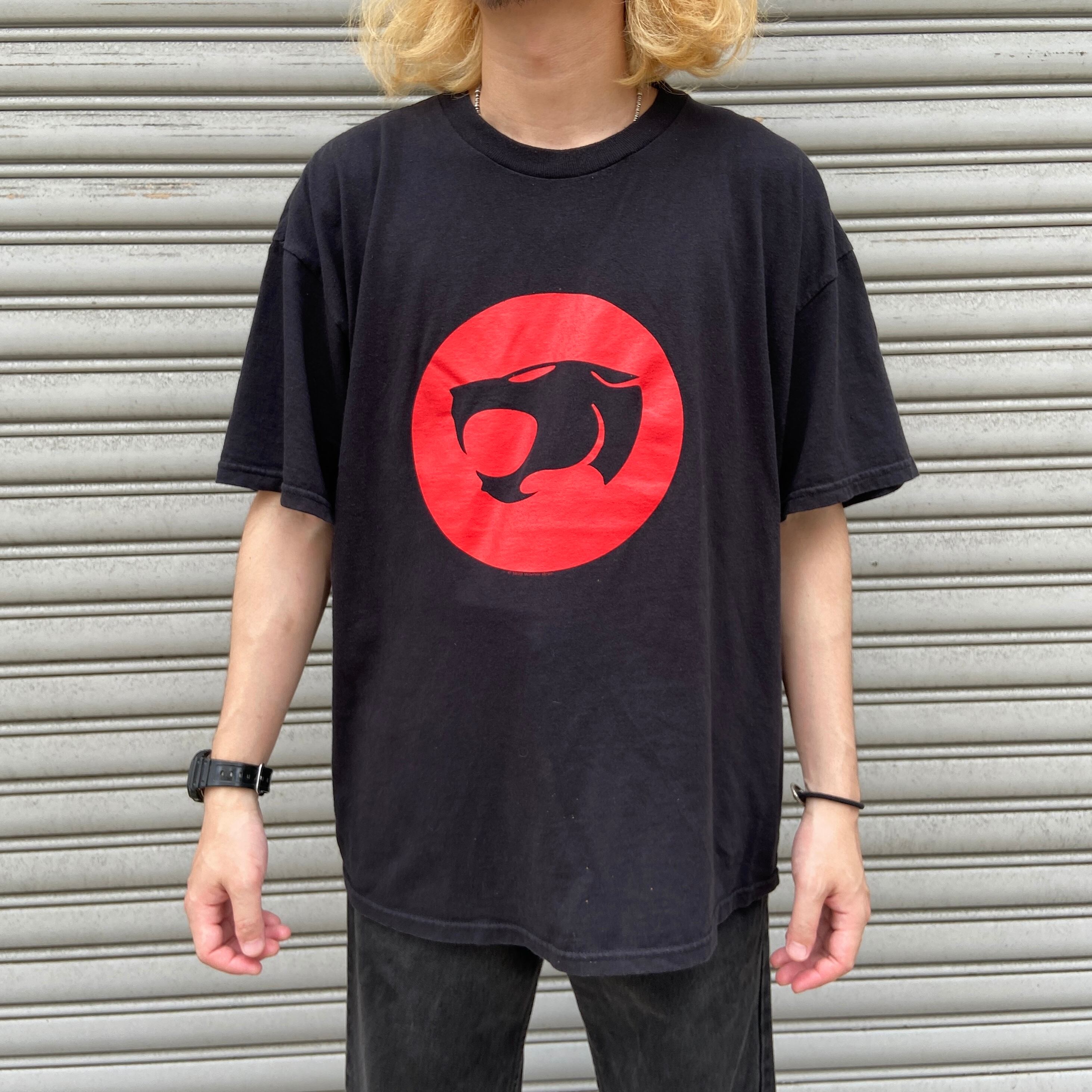 90s サンダーキャッツ　ワーナーブラザーズ　ビンテージTシャツ　黒 | 古着屋 Uan powered by BASE