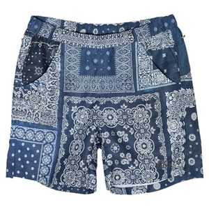 ranor(ラナー) BANDANA MIDDLE SHORTS INDIGO