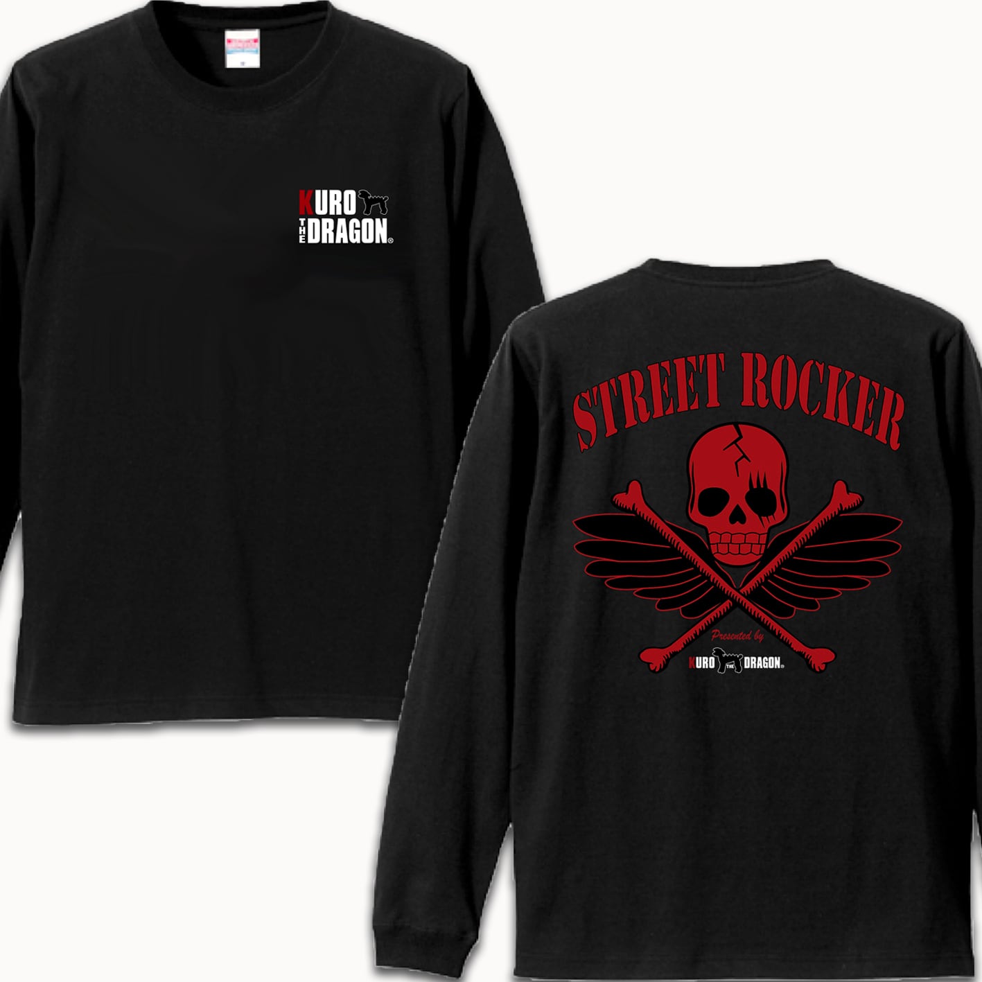 【G-DRAGON】ラグラン長袖Tシャツ Freeサイズ G-DRAGON 公式グッズ RAGLAN LONG SLEEVED T-SHIRT ラグラン ロンT