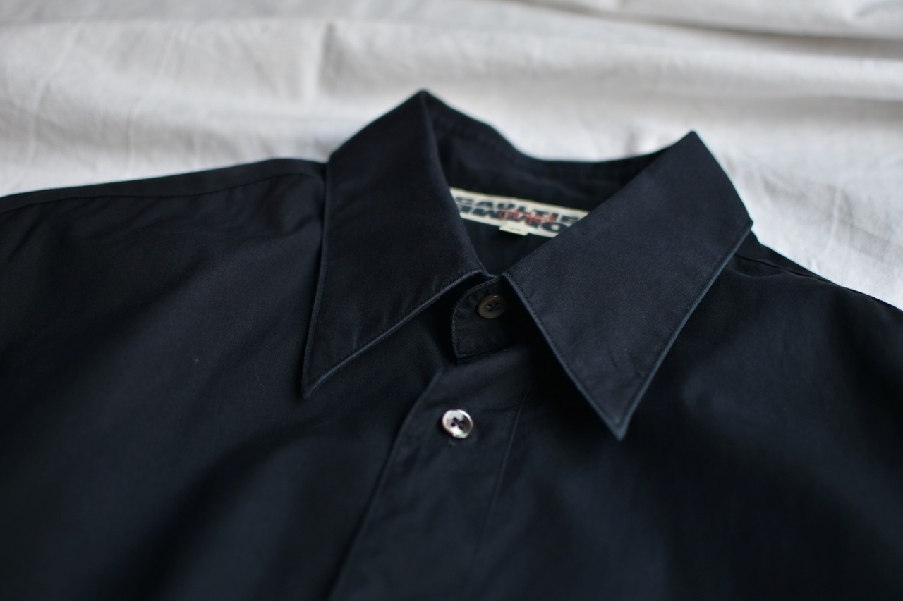Jean Paul Gaultier Black Cotton Shirt