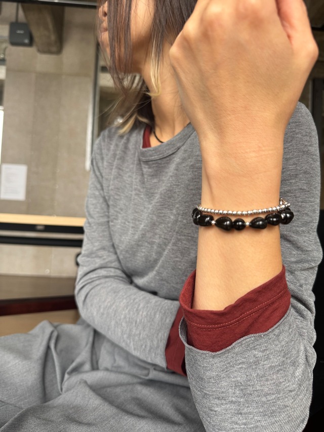 black Obsidian  bracelet