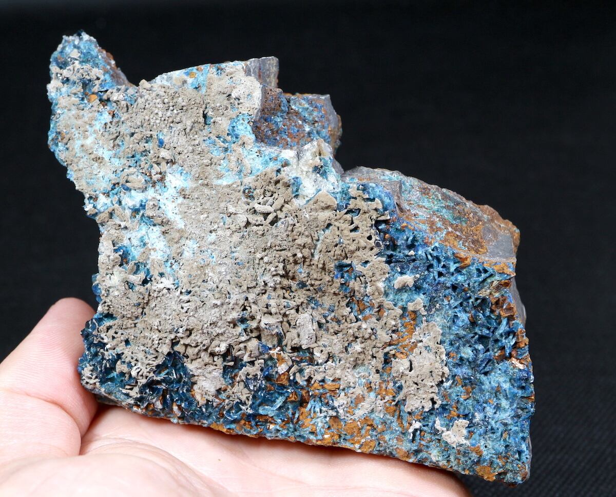 ラズライト天藍石 Lazulite カナダ産 363g LZL007  鉱物　天然石 パワーストーン 原石
