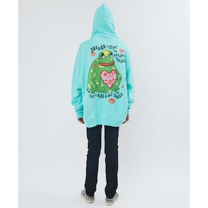 COOL T.M  OVERSIZED HOODIE HANDSOME PRINCE  MINT