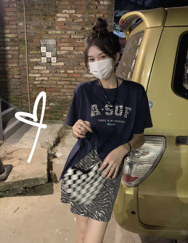 レッドカジュアルサマーTシャツ スカート 夏物 モンロー51418954260