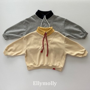 【予約】ELLY MOLLY Two-tone harbor sweatshirt