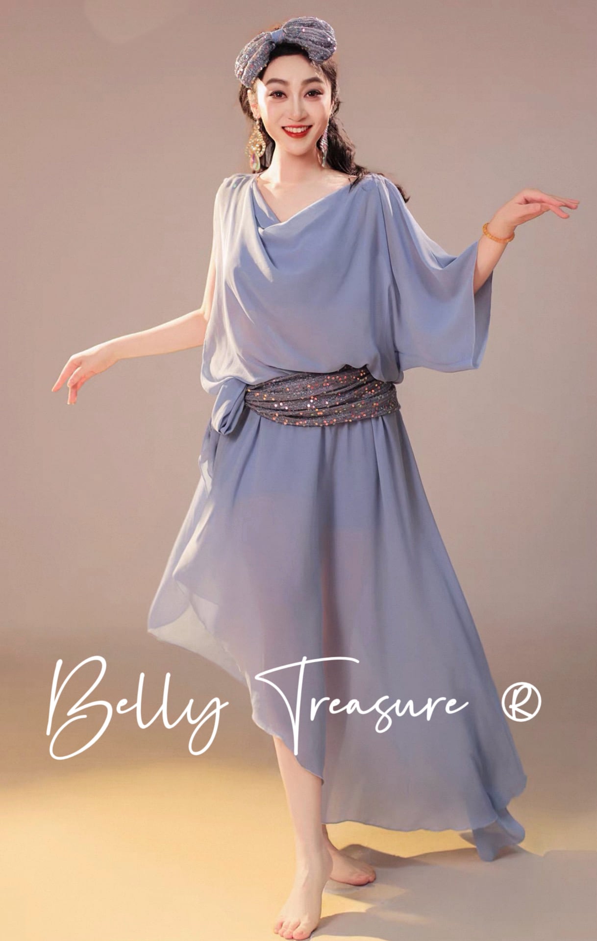ベリーダンス 4カラー バラディドレス MDW DW328 202603 | Belly