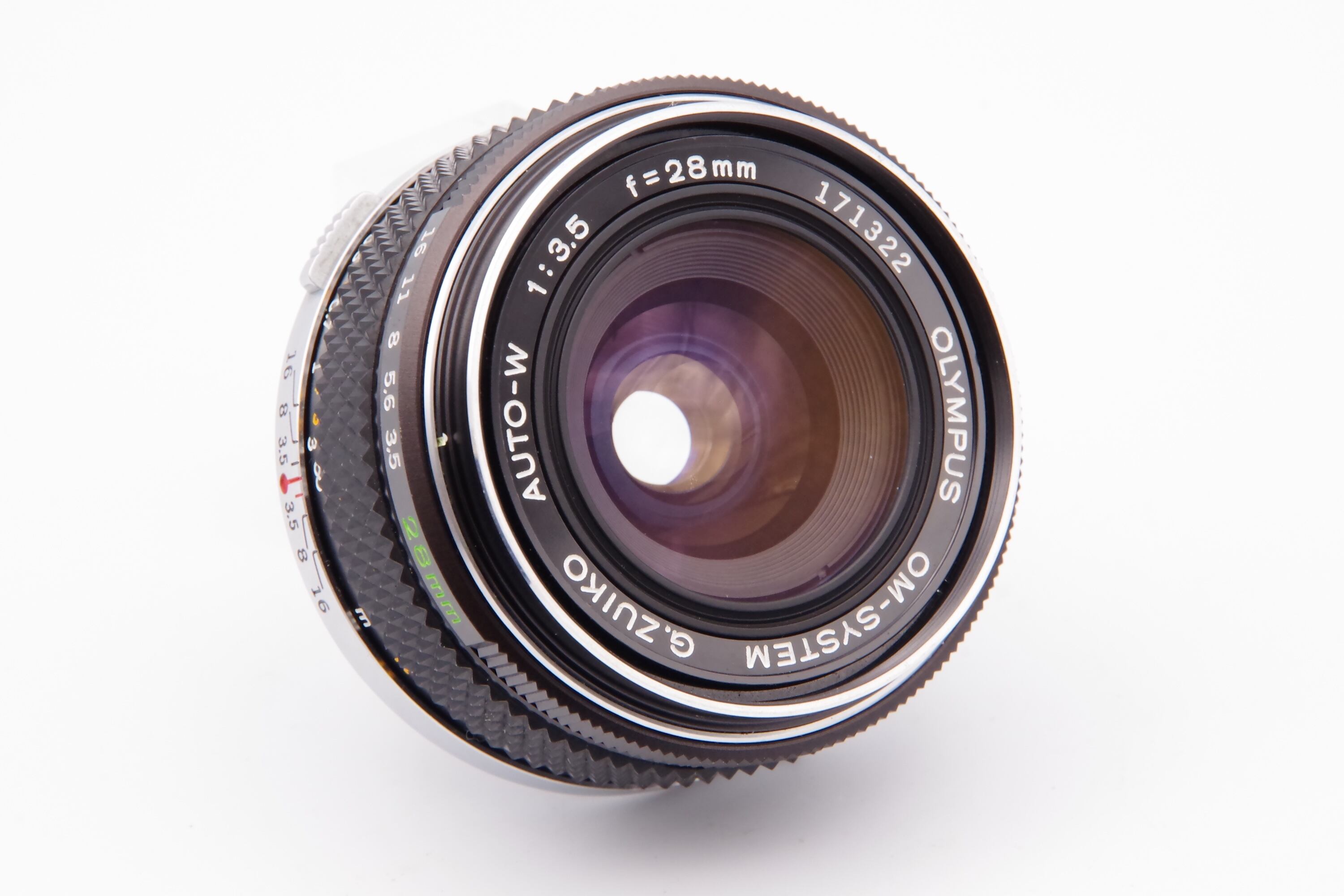 OM-SYSTEM G.ZUIKO AUTO-W 28mm F3.5 OMマウント OLYMPUS オリンパス