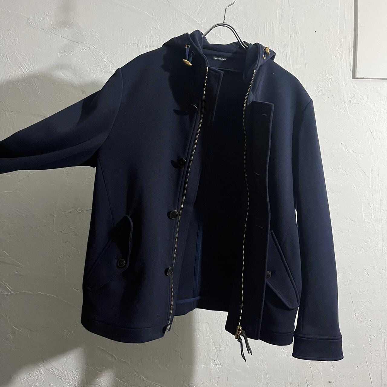 GIORGIO ARMANI Knit Hoodie Jacket ITALY製 | VOLAR