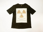 20SS 硫化染め綿麻Tシャツ / Sulfide dyeing cotton linen T-shirts / Ink brown