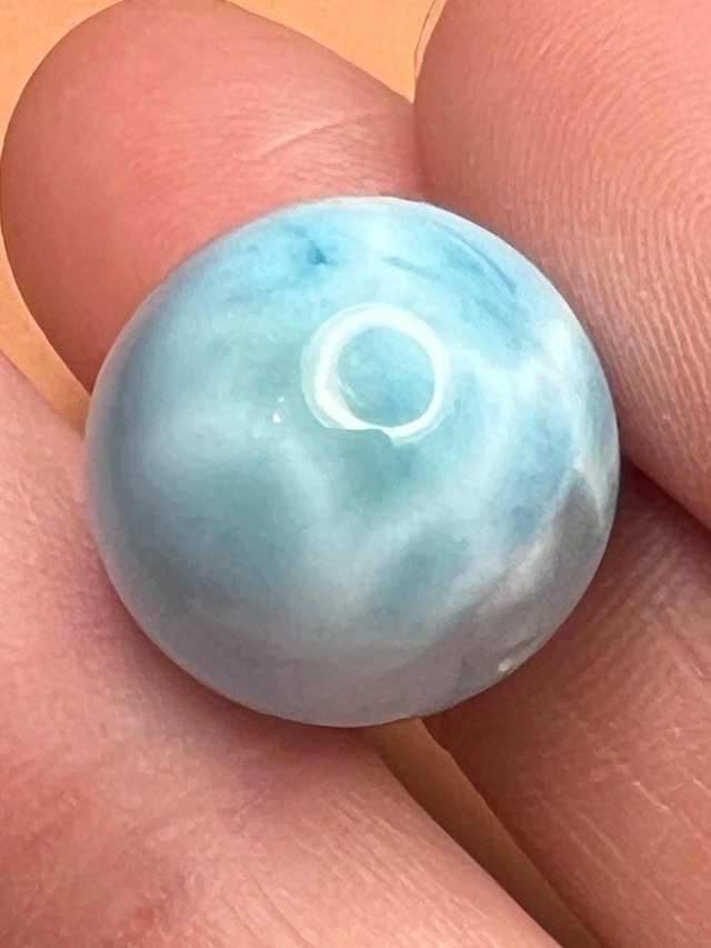 【粒売】ラリマービーズ c 15.5㎜