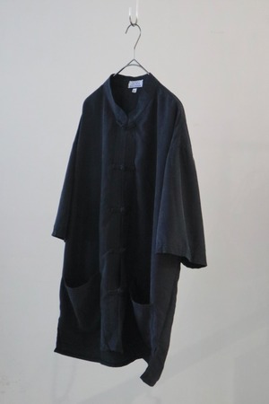 silk china half sleeve shirt jacket