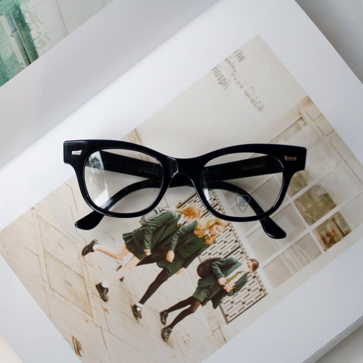 【正規品】JULIUS TART OPTICAL COUNTDOWN 完売品 JULIUS TART OPTICAL】COUNTDOWN - Black (LARGE) | SEESAW SPECTACLES