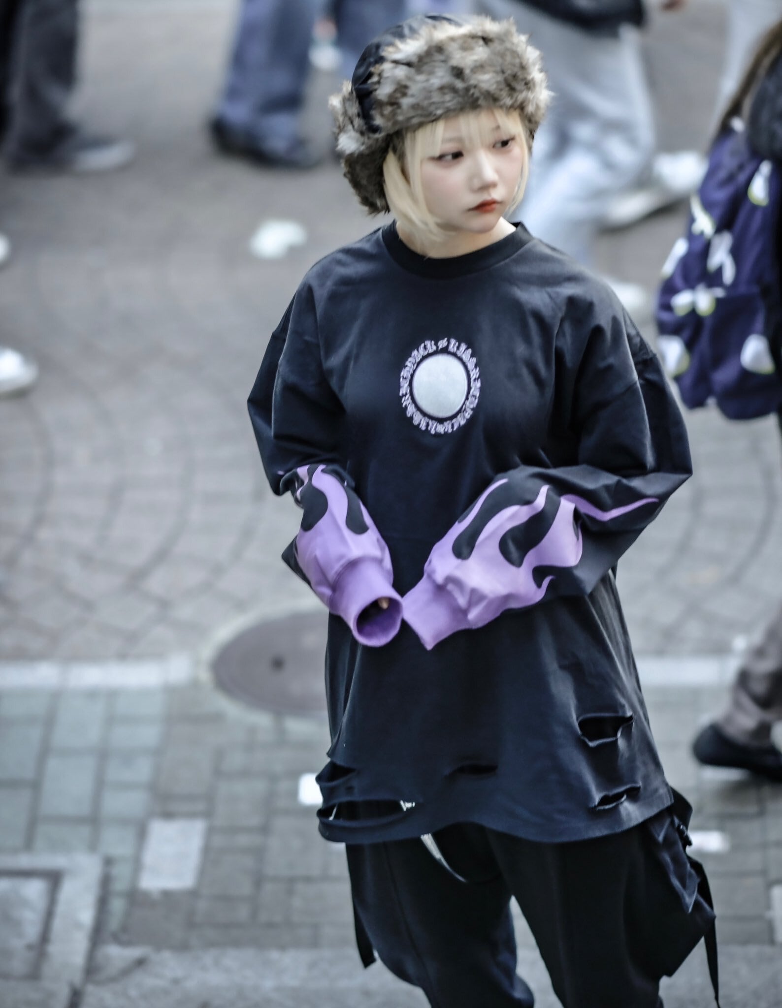 即納】「炎上ダメージロンT」 | KRY clothing