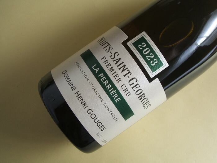 ニュイ・サン・ジョルジュ 1級 ラ・ペリエール 白 2023年 ドメーヌ・アンリ・グージュ