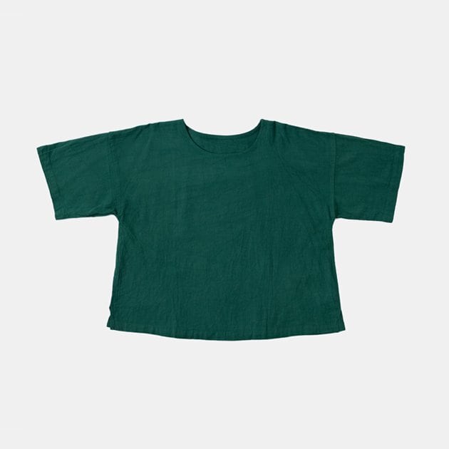 ヂェン先生の日常着 プルオーバー半袖(コットンリネン)4colors