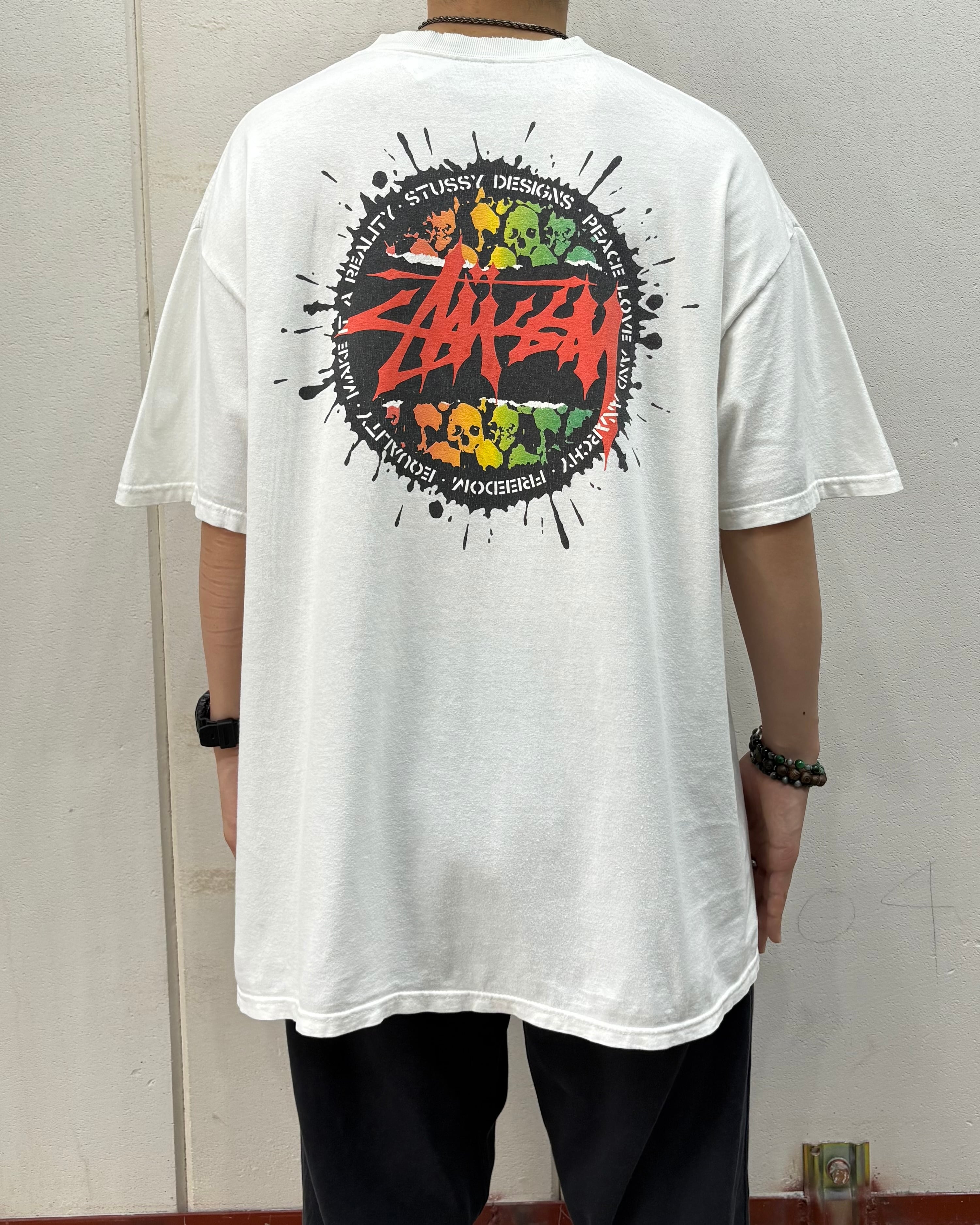 90's old stussy Varsity Jacket “BIG 4” “スタジャン” 【高円寺本店