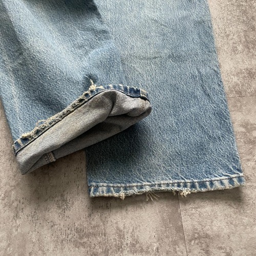推定00s デニム ダブルニー Carhartt W 31 L 30 詳細写真14