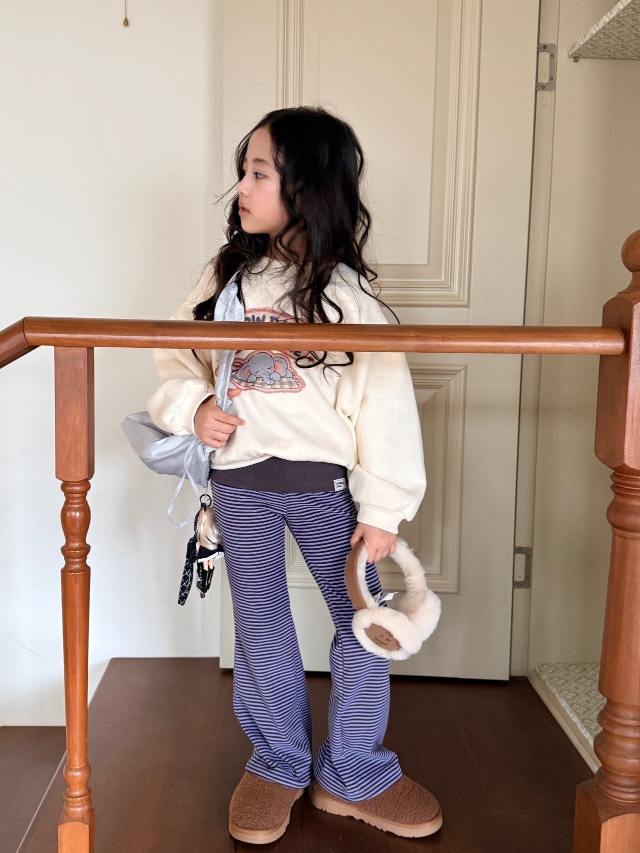 COMMA［取寄］paulding labe flare pants 26winter