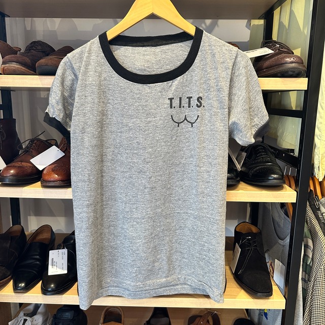 ⓃT.I.T.S S/S RINGER TEE