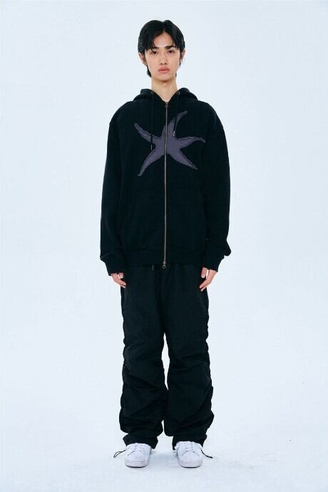 ☆THE BOYZ ソヌ 着用！！【THE COLDEST MOMENT】TCM starfish hooded