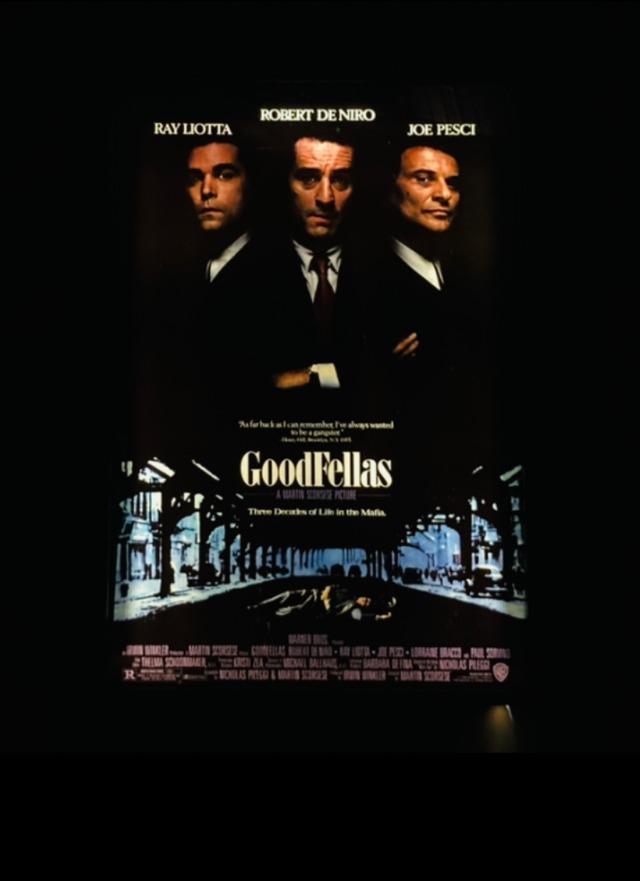 GoodFellas double side original poster