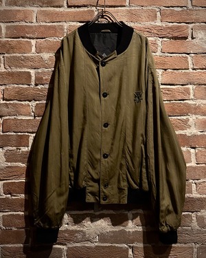 【Caka act3】Embroidery Design Euro Vintage Blouson Jacket