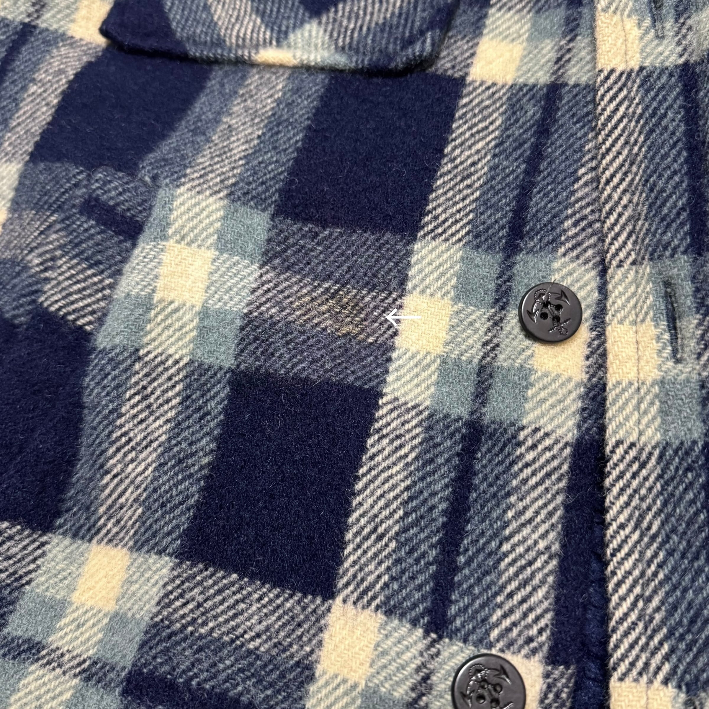 A BATHING APE CPO ウール ジャケット チェック 初期 アーカイブ