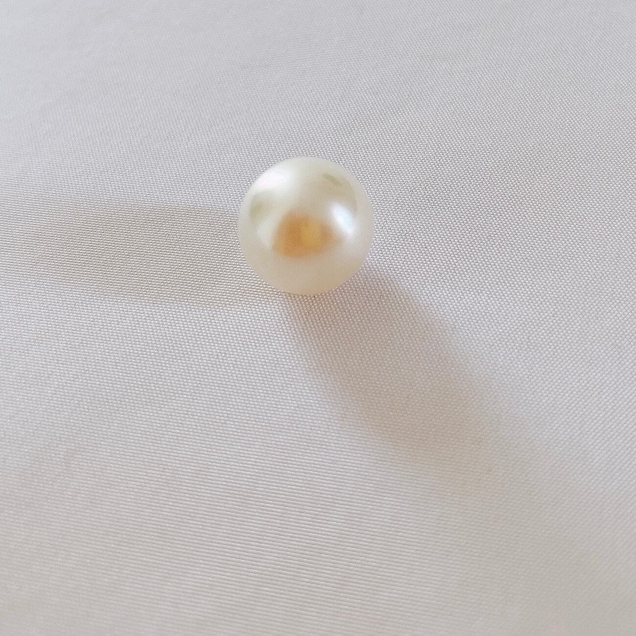 南洋白蝶真珠ルース♡10.93mmホワイトラウンド | LUNA PEARL BALI
