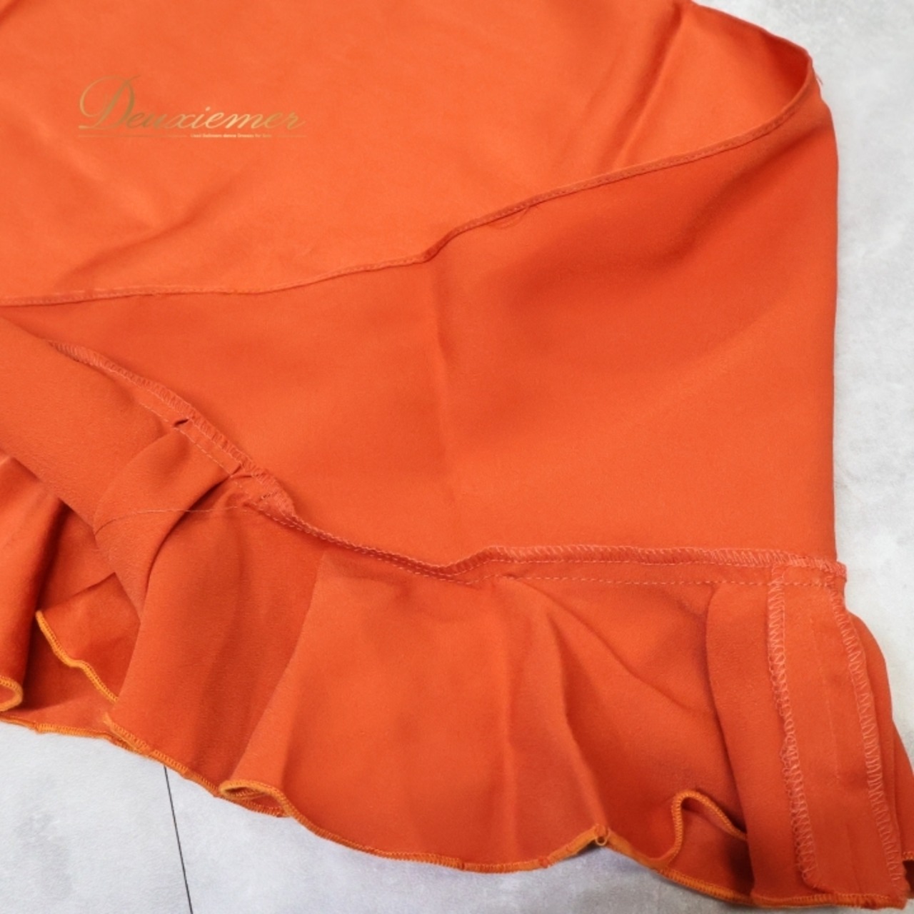 フラメンコ 衣装 シージョ ピキージョ オレンジ系 オレンジ 橙 飾り 小物 装飾 発表会 パーティ ダンス 舞台 小道具 フリル 軽い ダンス衣装 フラメンコ小物 フリル付き オレンジ小物 発表会用 衣装飾り パーティ用 舞台衣装 軽量 踊り 小道具 シージョピキージョ 発表会用衣装