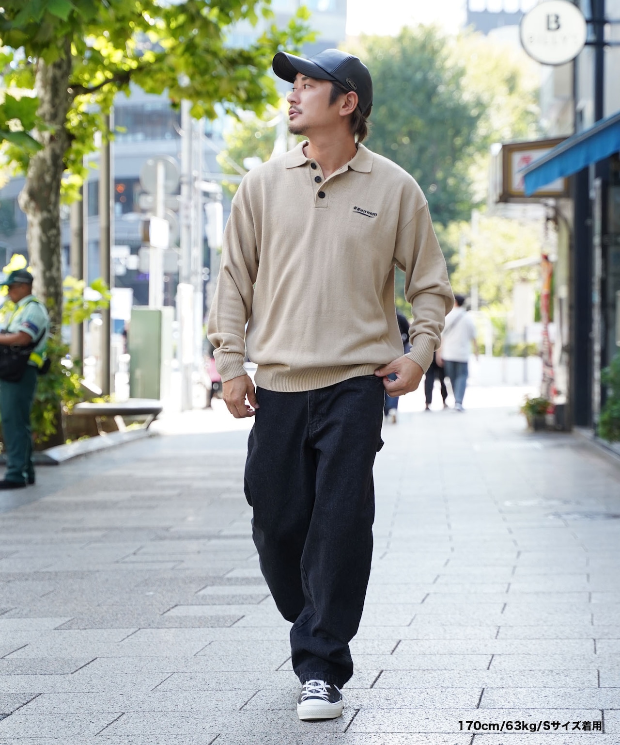 【#Re:room】NYRON SWITCHING PAINTER WIDE DENIM［REP231］