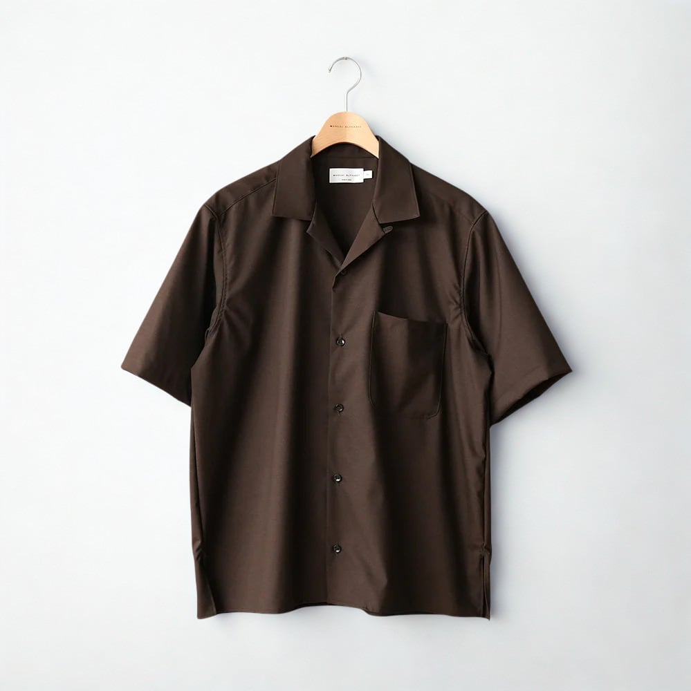 中トロページ② manual alphabet/TT/W/R TROPICAL S/S OPEN COLLAR SHIRTS | coper