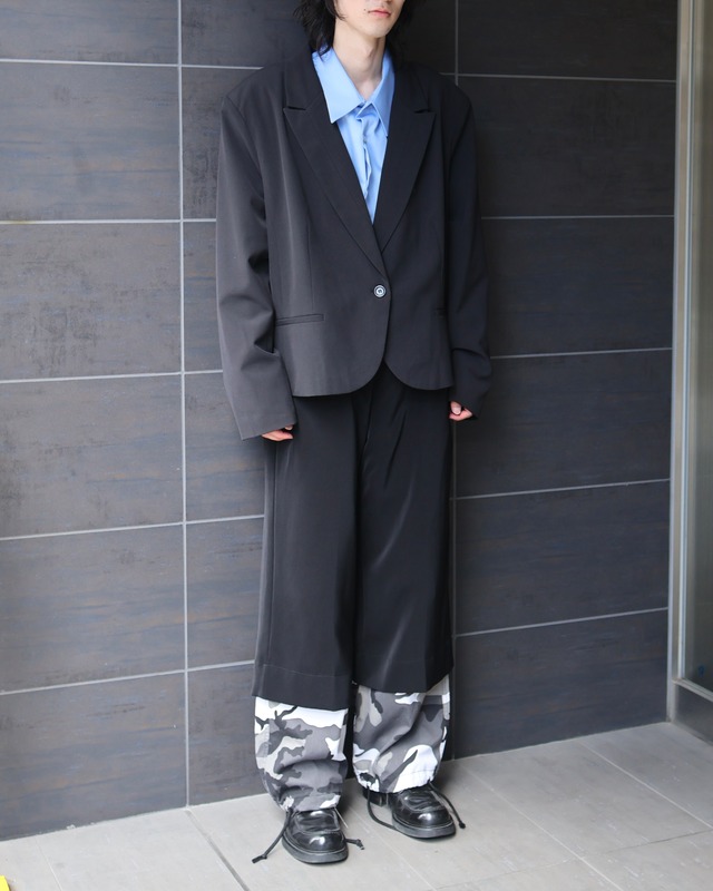 below knee wide slacks