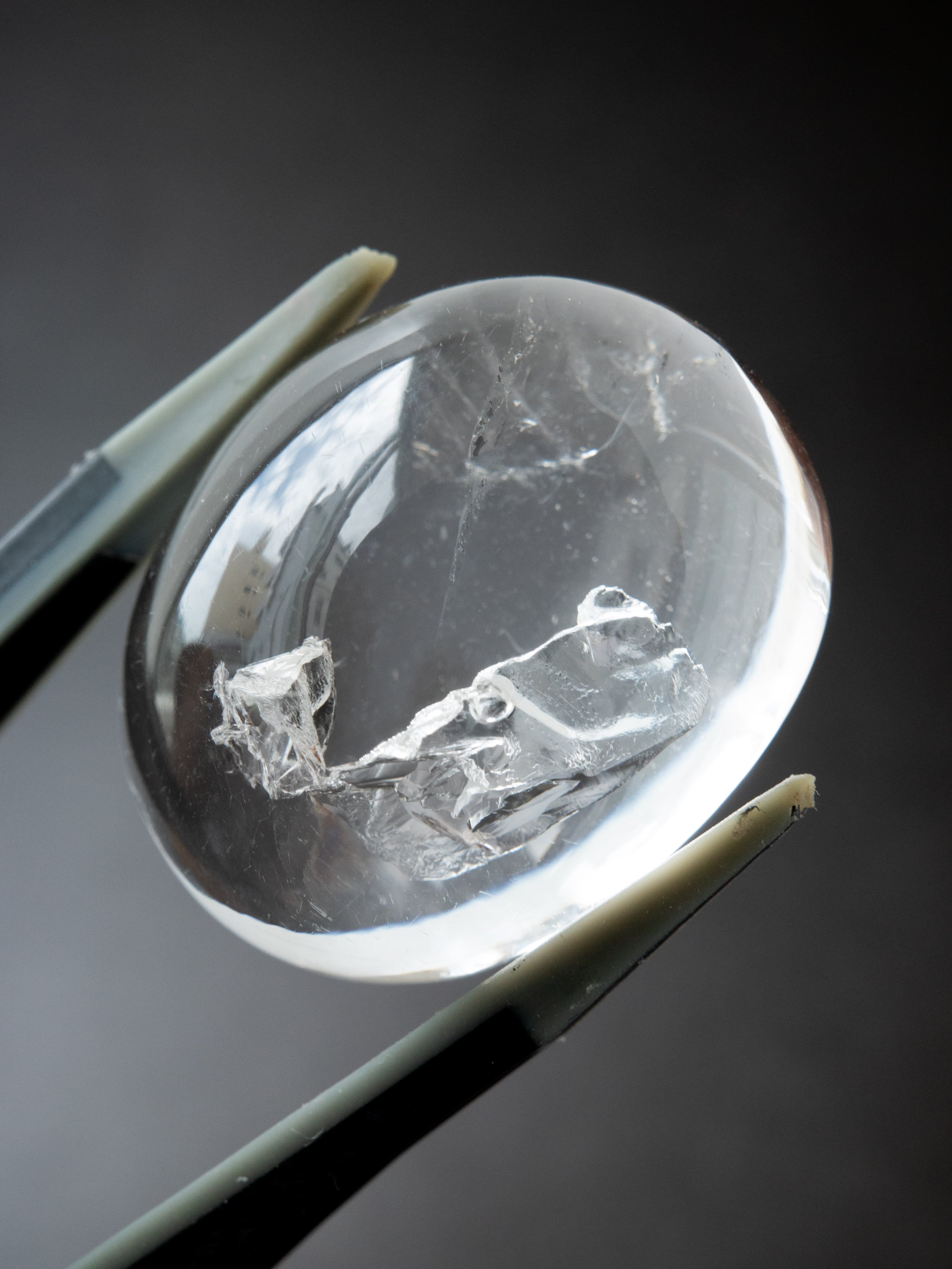 水入り水晶 / エンハイドロクォーツ- a13 | SELSHA