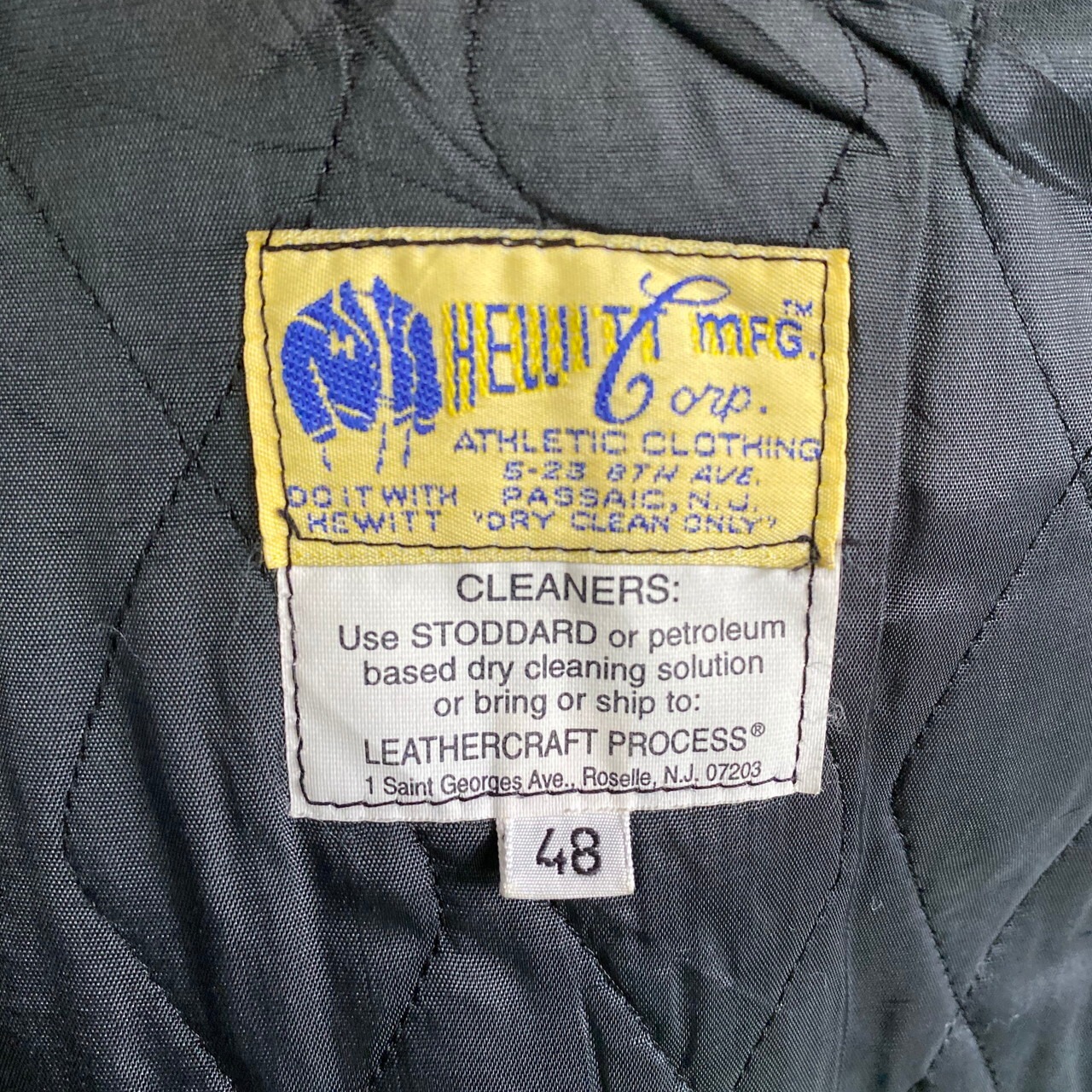 hewitt mfg RED BANK CATHOLIC ウールアワードジャケット スタジャン 