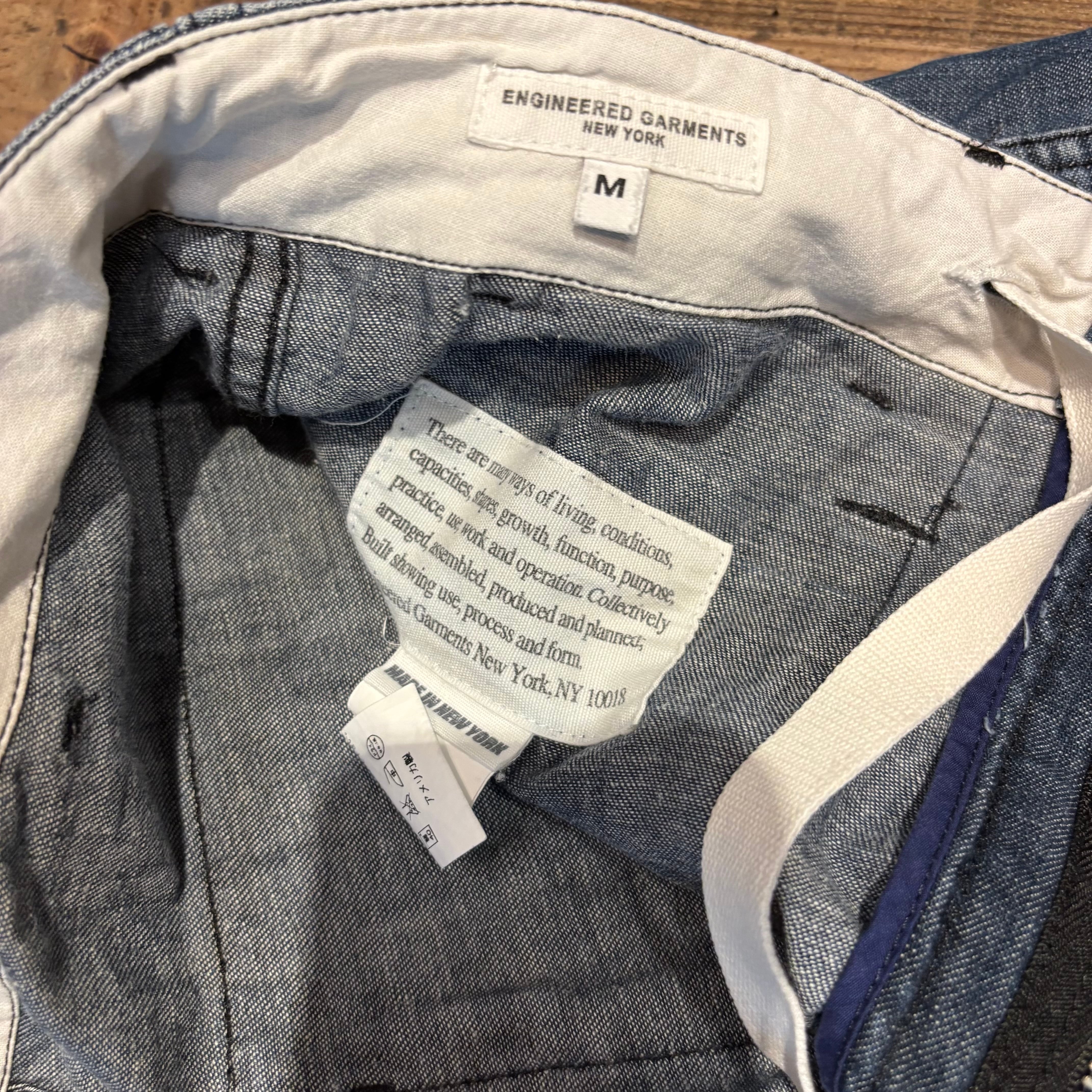 Engineered Garments ベイカーショーツ M | 【公式】建築屋の古着屋