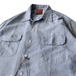 Deadstock　デッドストック　H.W CARTER&SONS シャンブレーシャツ　長袖　M　USA製　メンズ　ワーク　ハンティング　アウトドア 商品写真4