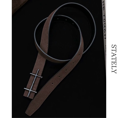 Reversible Cross レザーベルト_A02 画像