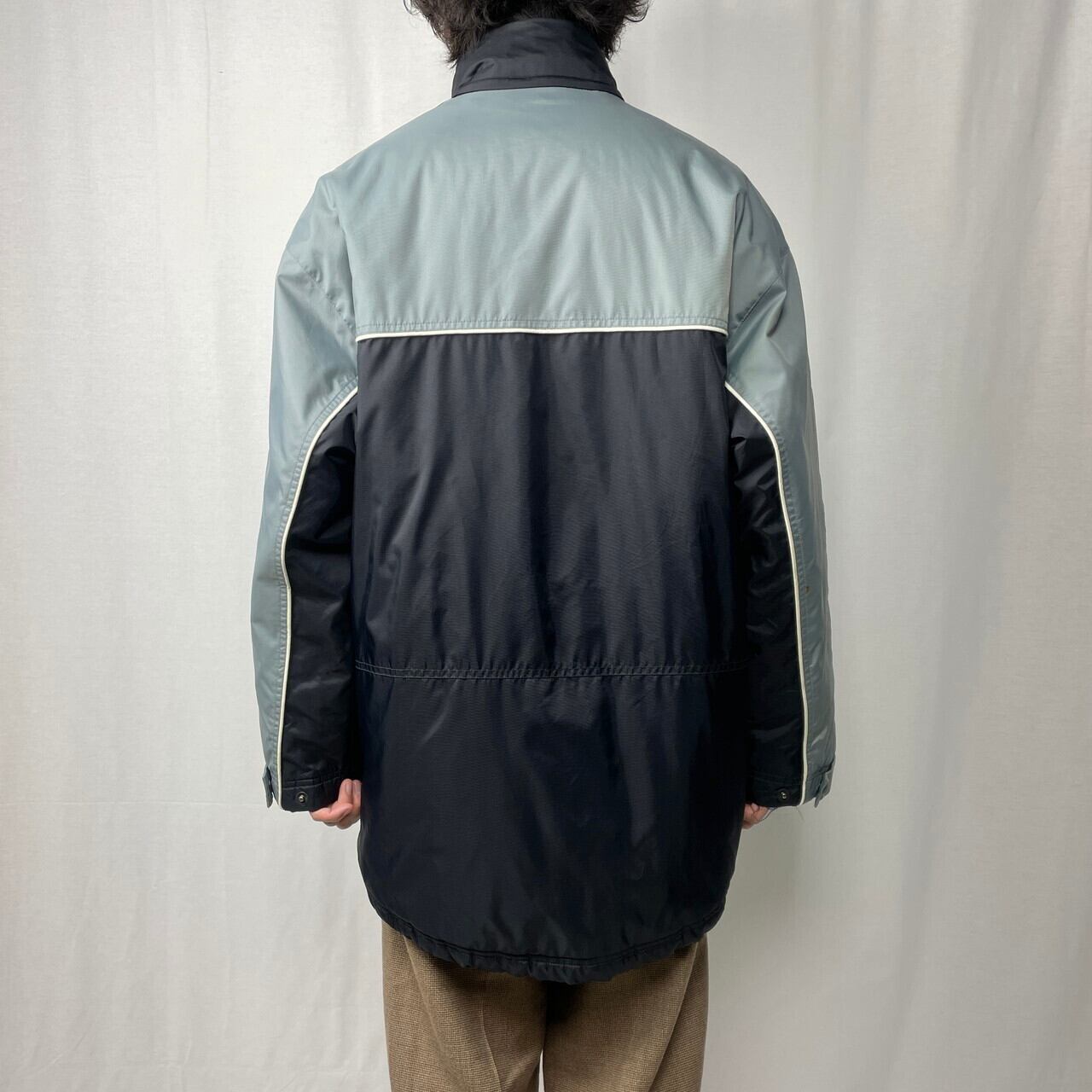 00年代 adidas アディダス ナイロンジャケット 中綿入り メンズL相当