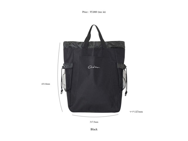 【限定生産】original Bag Black