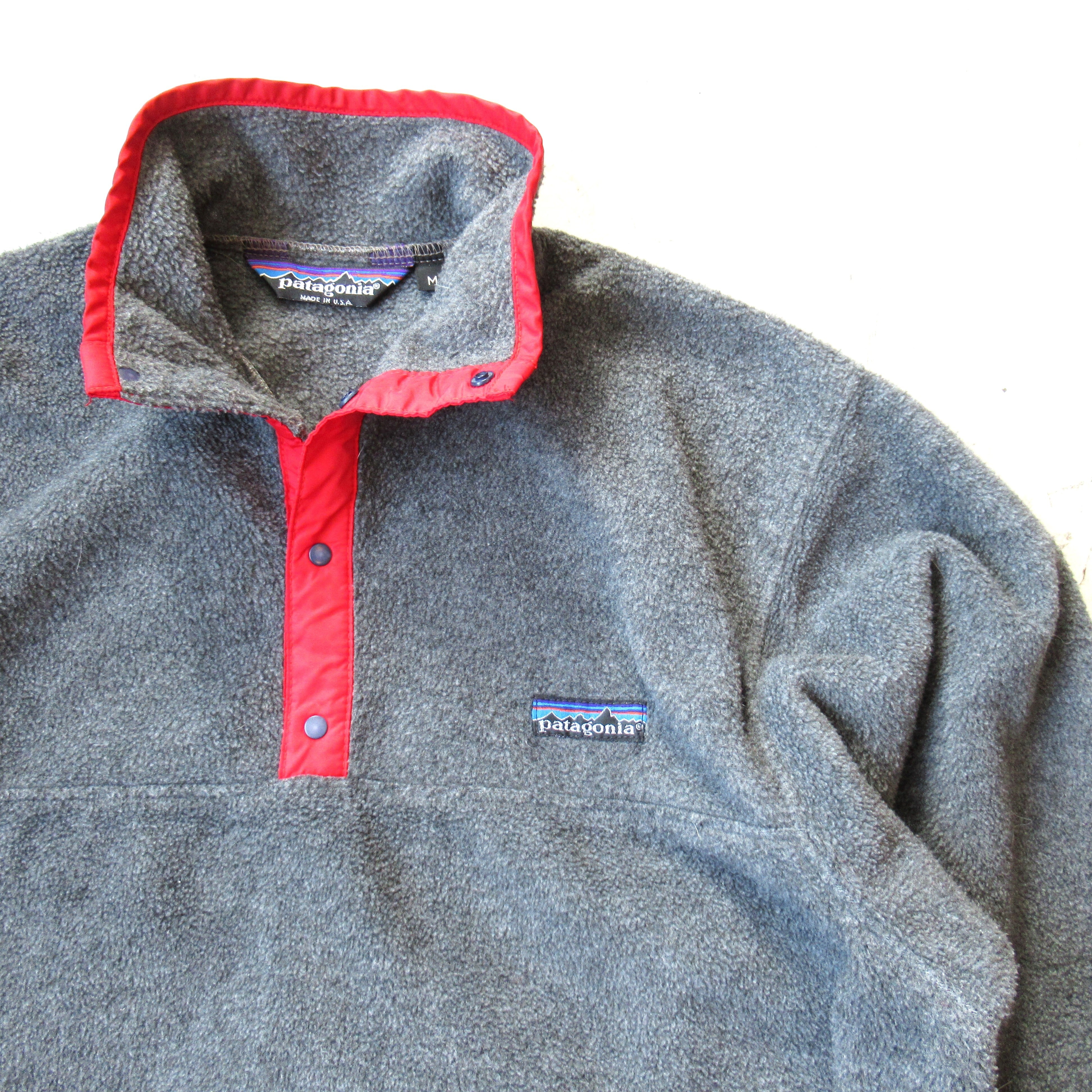 S PATAGONIA SYNCHILLA SNAPT FLEECEM   drop by