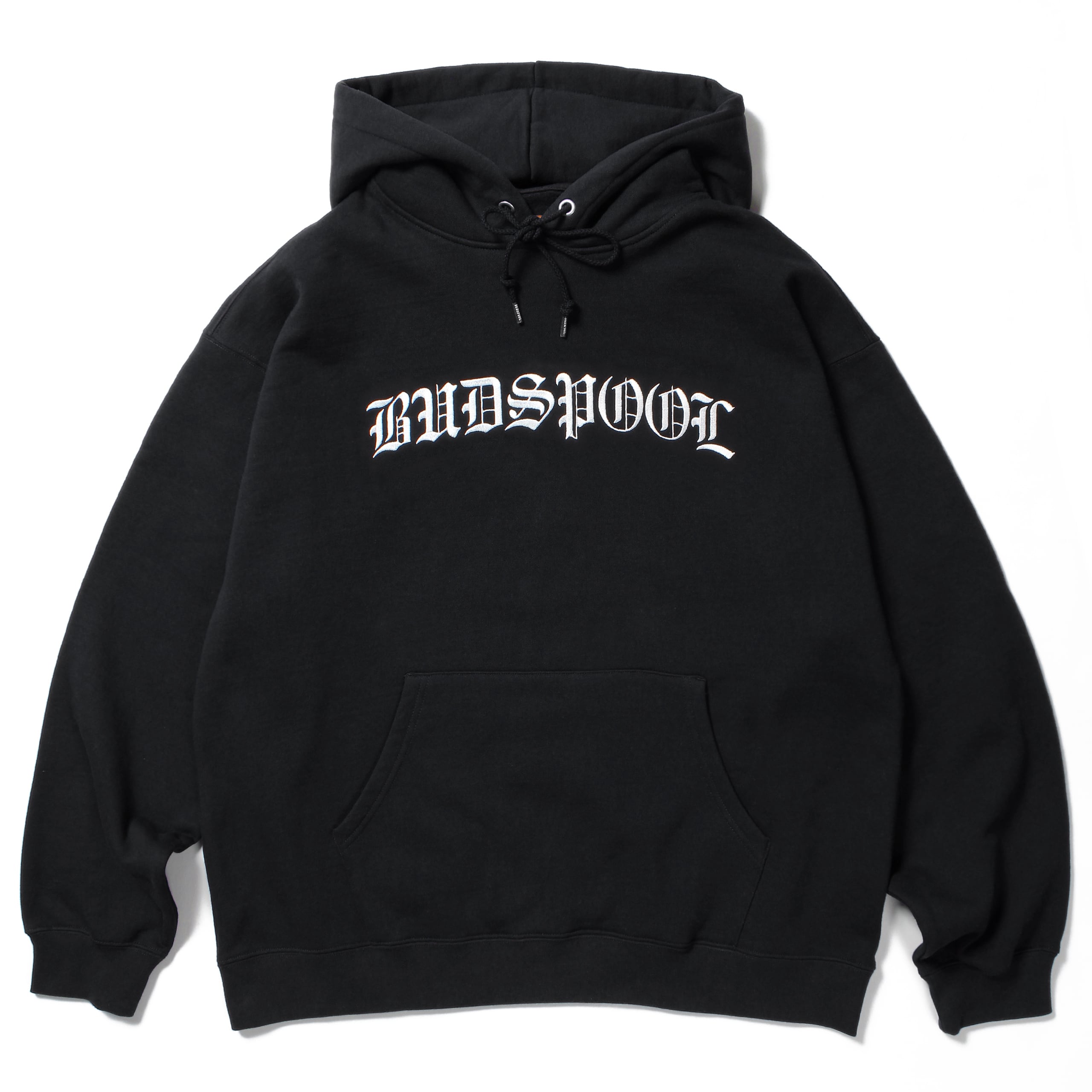 【良品】BUDSPOOL LOGO HOODED SWEAT SHIRT