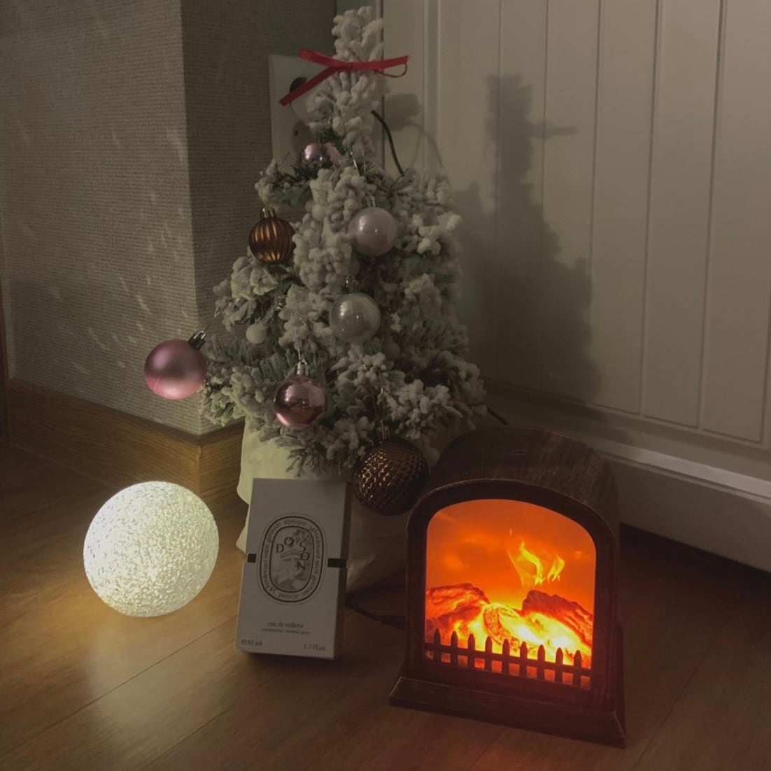 fireplace LED room light M size / ヴィンテージ 暖炉 ルームライト