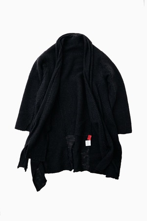 HaaT ISSEY MIYAKE 変形 アシンメトリー ニットカーディガン