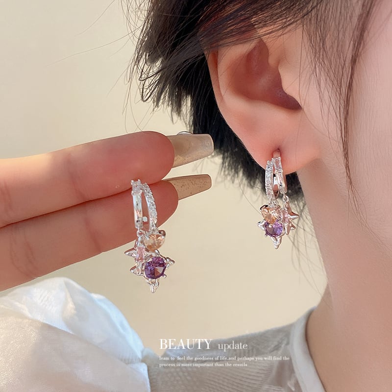 新品未使用SWAROVSKI Matrix クリップイヤリング ジルコニア（トレンド 