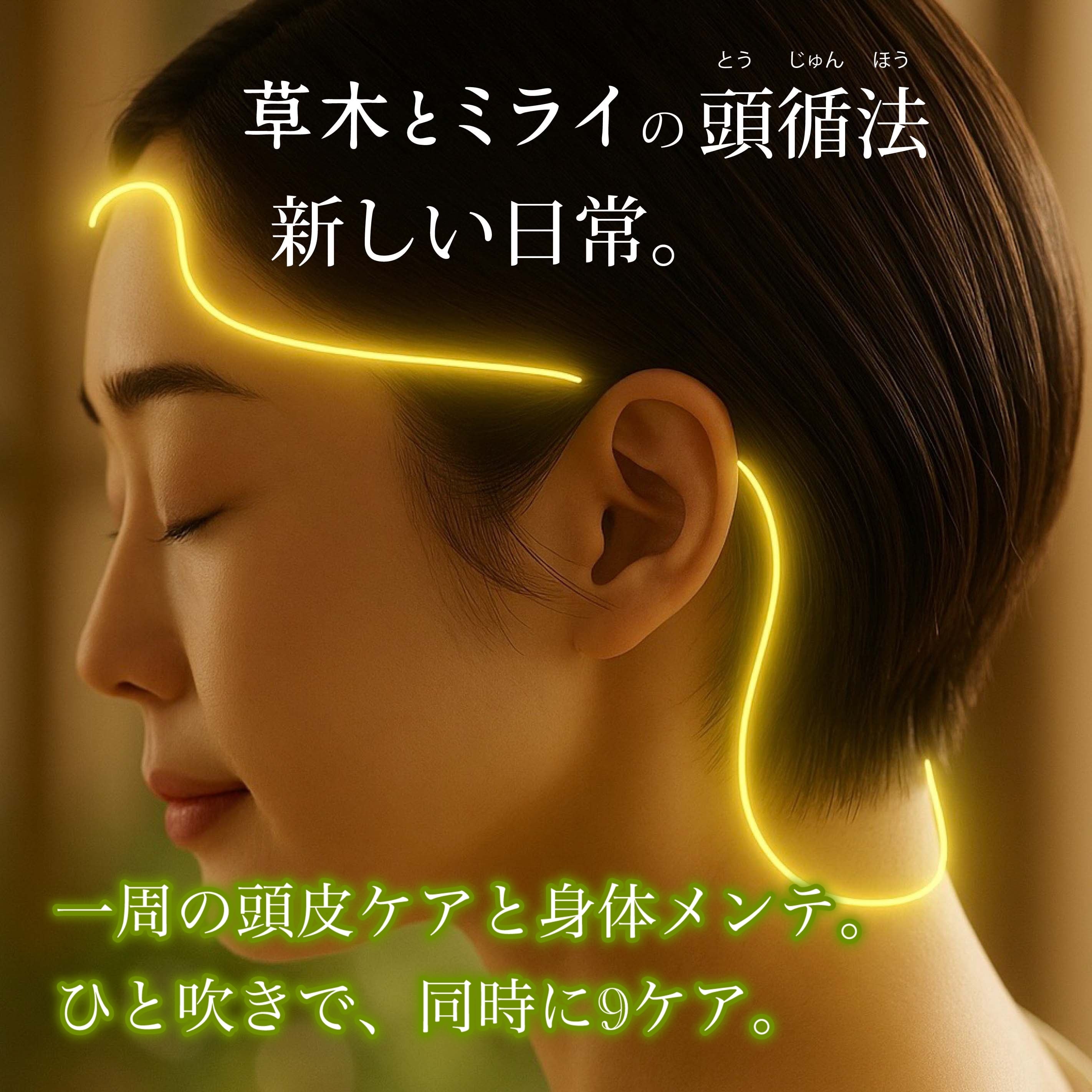 天然植物本気のヘアトニック ＜天然植物養毛料＞ 80ml | 草木とミライ