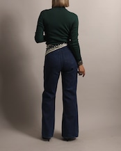 1960's Unknown / Rib Long Tee - Green