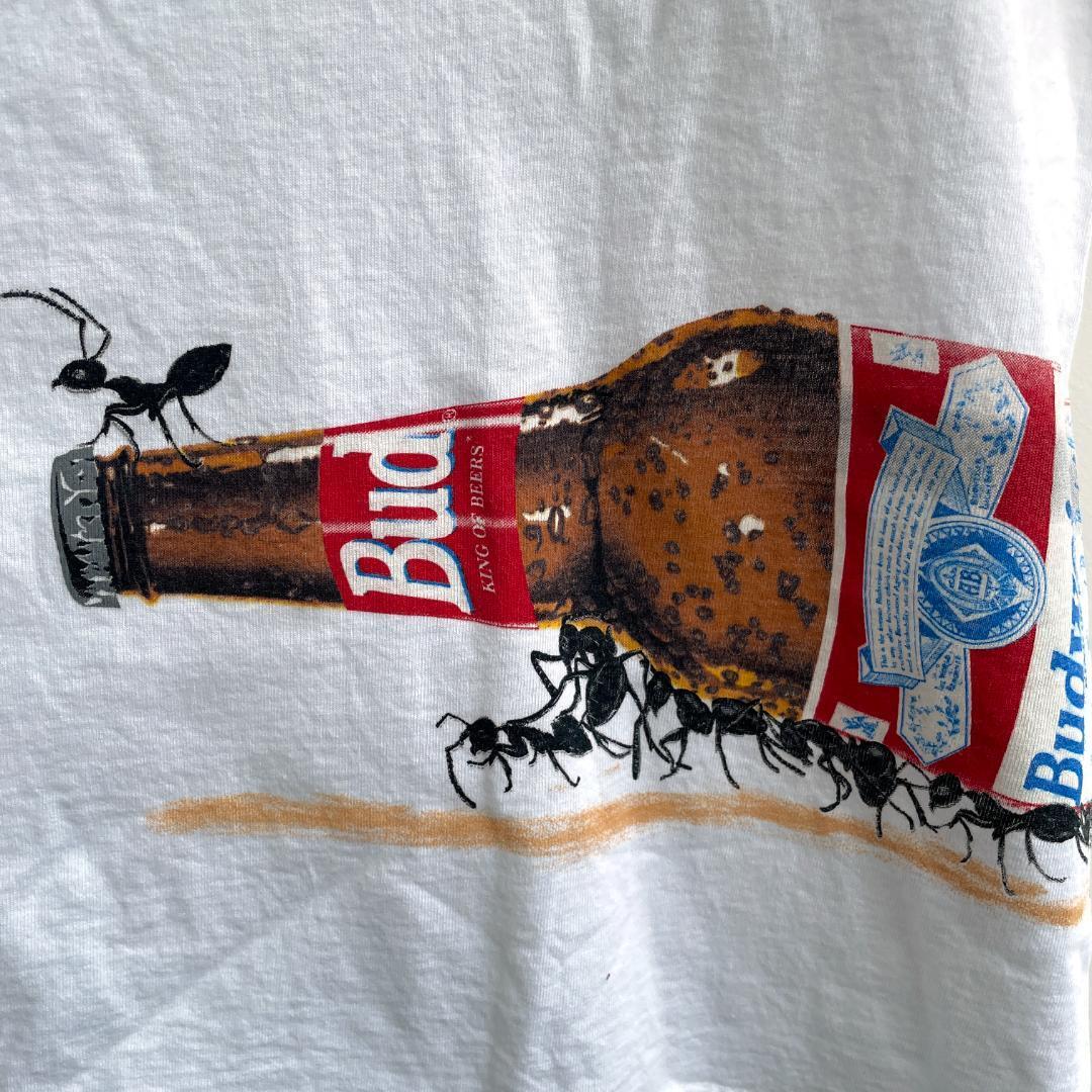 【Budweiser】バドワイザー プリントTシャツ グリーン 企業T