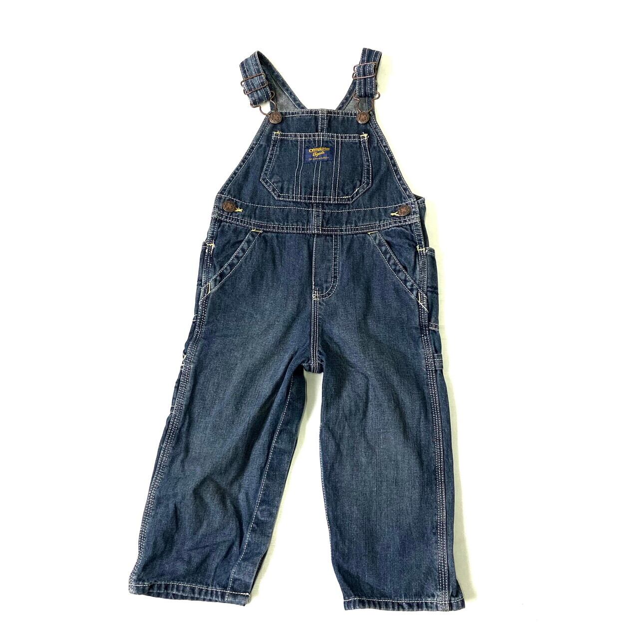 kids】オシュコシュ デニム オーバーオール キッズ24ヶ月 90-95cm相当